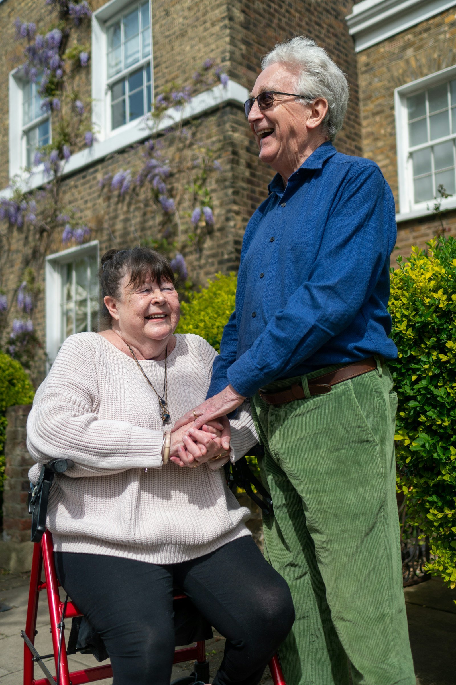 Caregivers providing compassionate home care